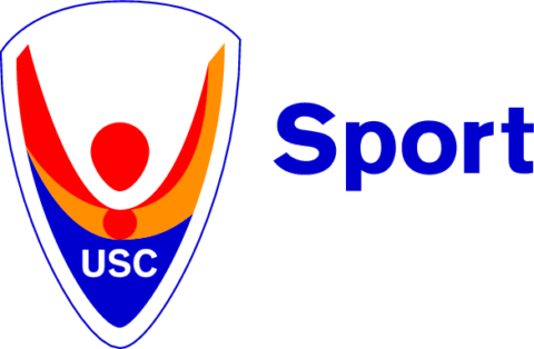 Het logo van het Universitair Sportcentrum